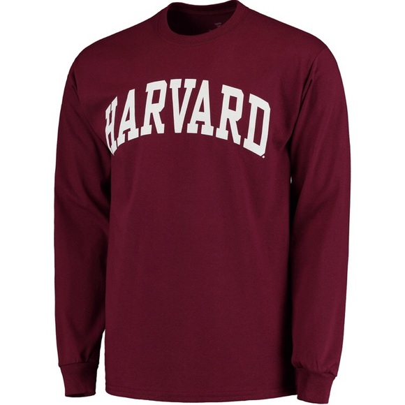 Ivy Sport Tops - Harvard Maroon Long Sleeve